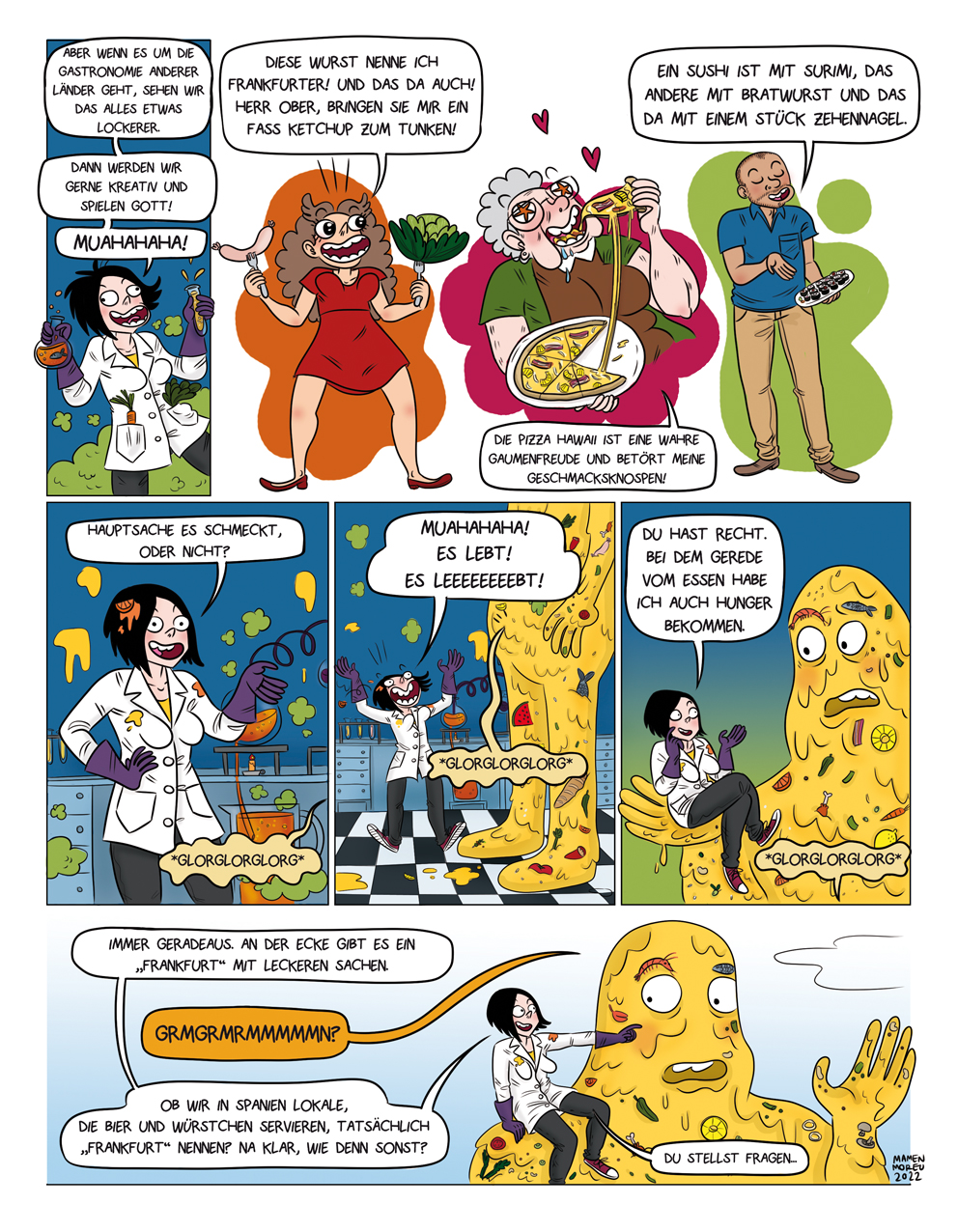 Comic mit Akzent. Descubriendo el cómic Español. Feria del Libro de Fráncfort 2022.
